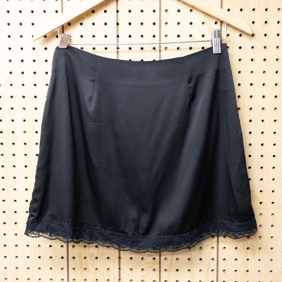 White Fox Later Tonight Mini Skirt in Black - Picture 2 of 5